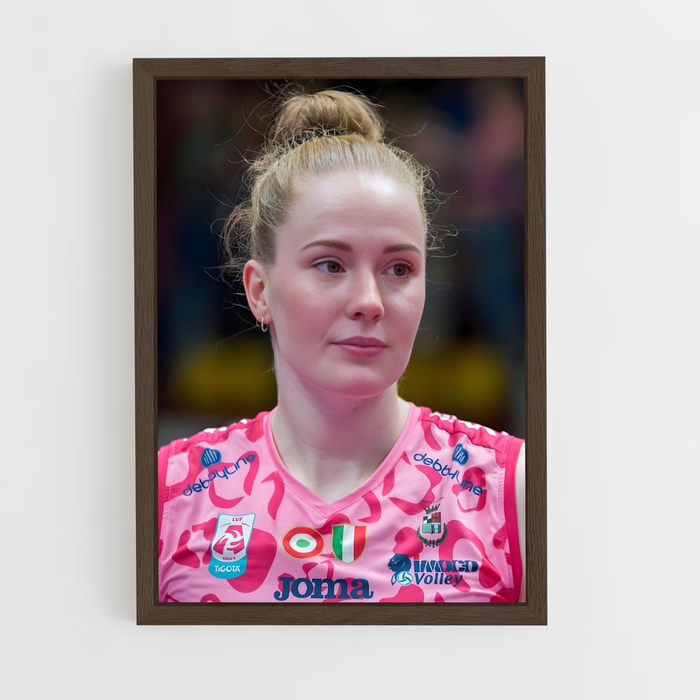 Poster Isabelle haak fonctionnalité – affiche Volleyball (vue 5)